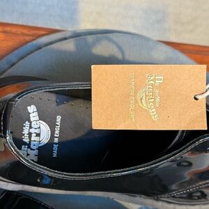 Doc Martens style #1461 Patent Leather Black. Size USA-13 Made in UK. Size 47UK